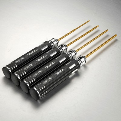 TFL Hex Wrench Set 1,5/2,0/2,5/3,0mm Black