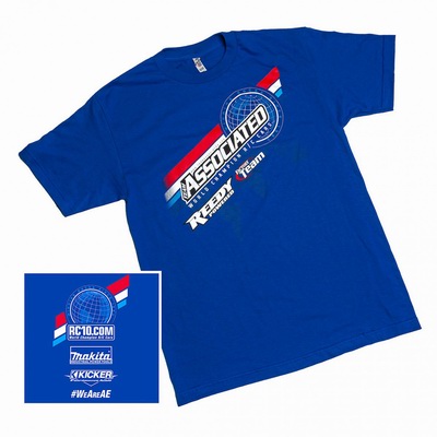 2016 Worlds T-shirt, blue, large