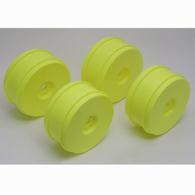 RC8 Wheels, yellow, 83 mm